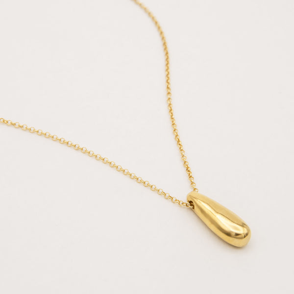MANACA Small Gold Plated Halskette