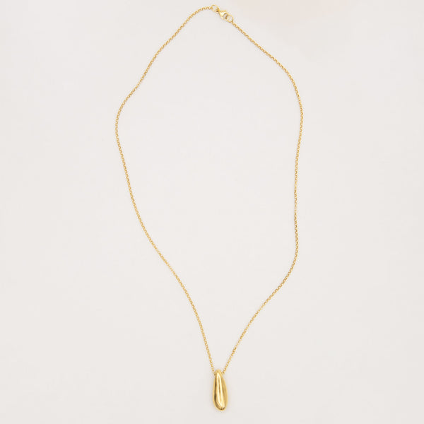 MANACA Small Gold Plated Halskette