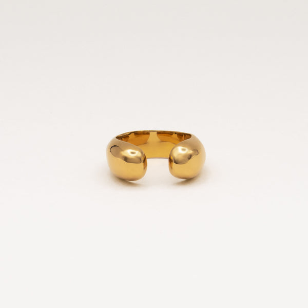 Maré Gold Plated Ring