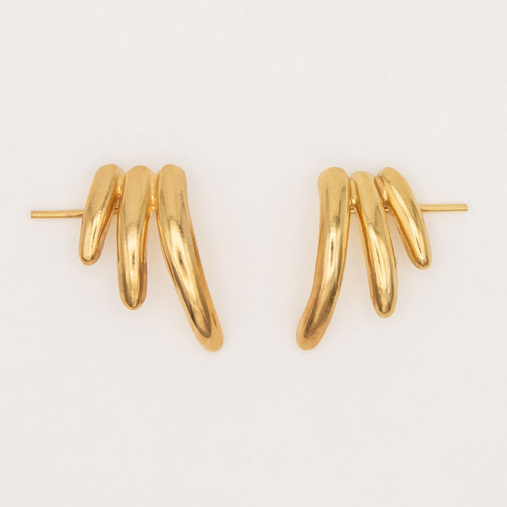 Selva Gold Plated Earrings