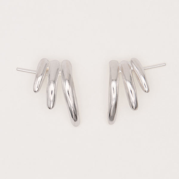 Selva Silver Earrings