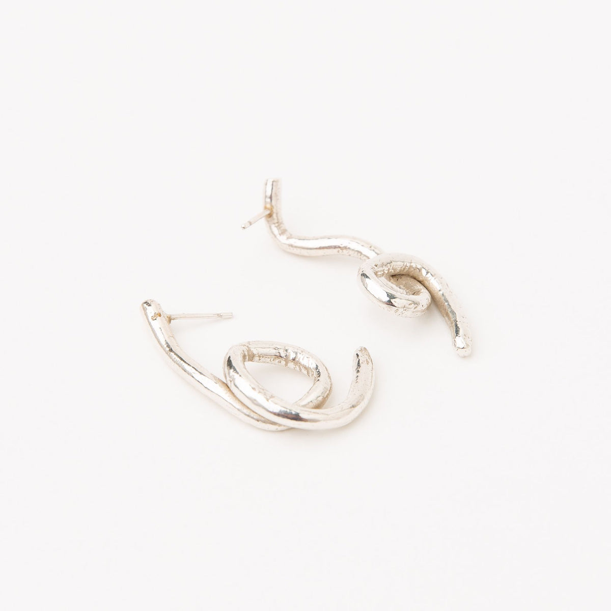 Alga Silver Earrings