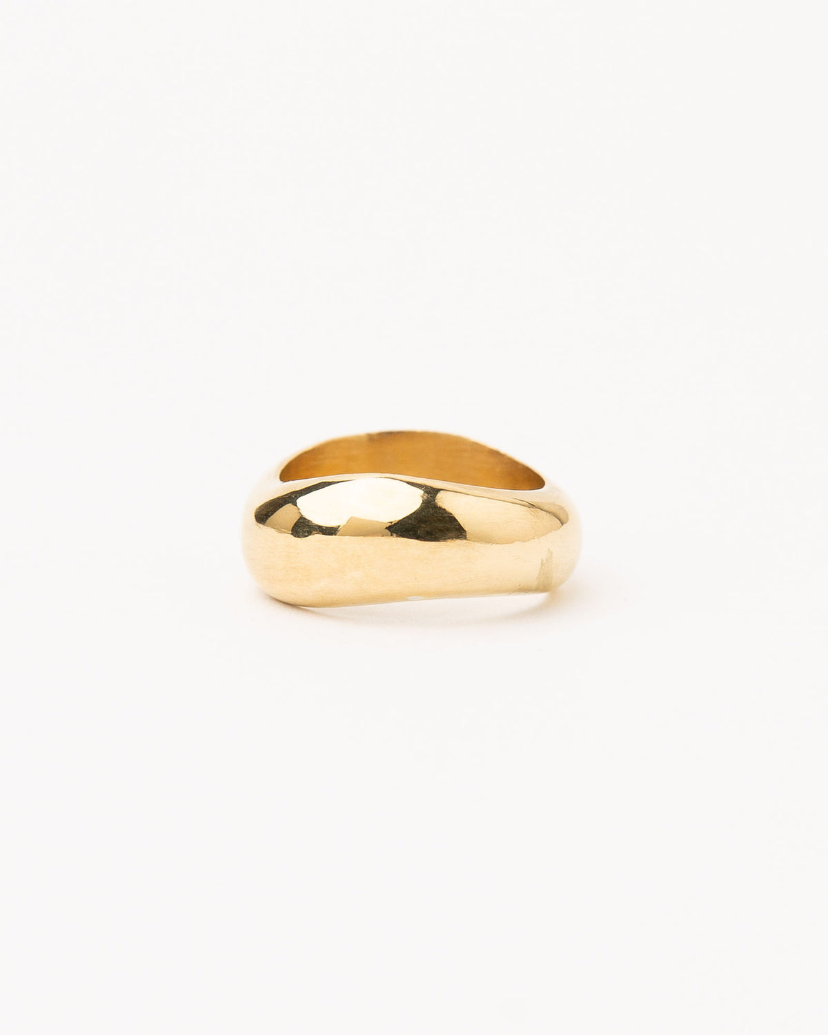 Onda M Forgyldt Ring