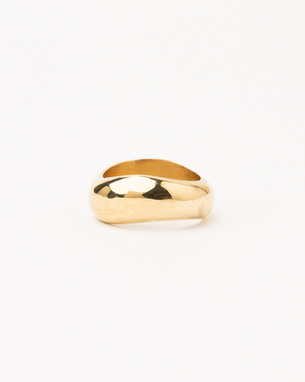 Onda M Gold Plated Ring