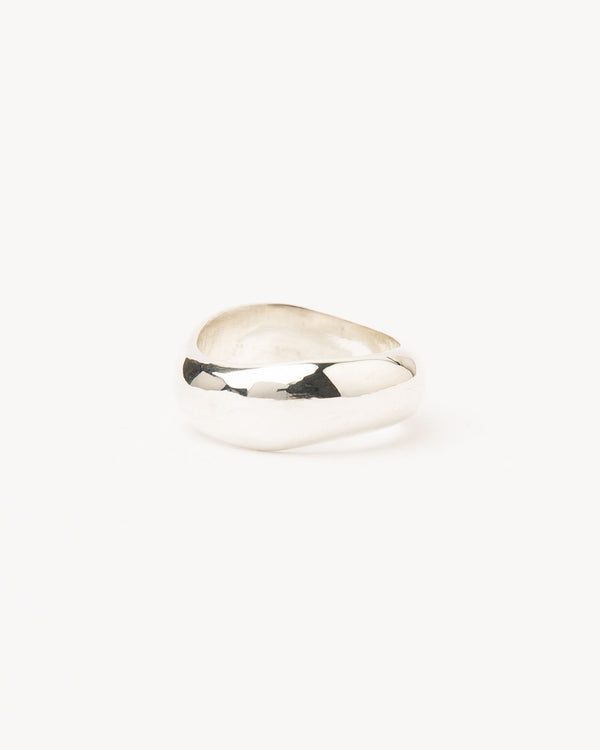 Onda M Silver Ring