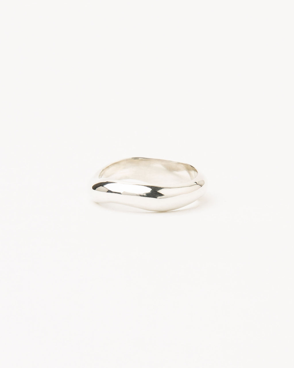 Onda S Silver Ring
