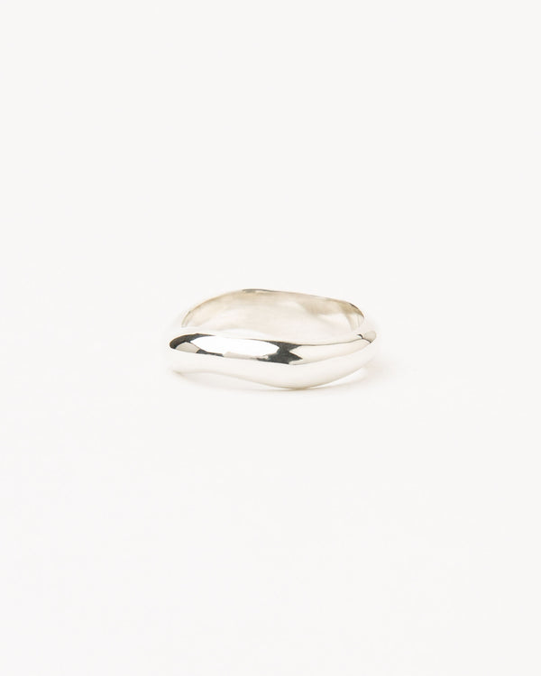 Onda S Silver Ring