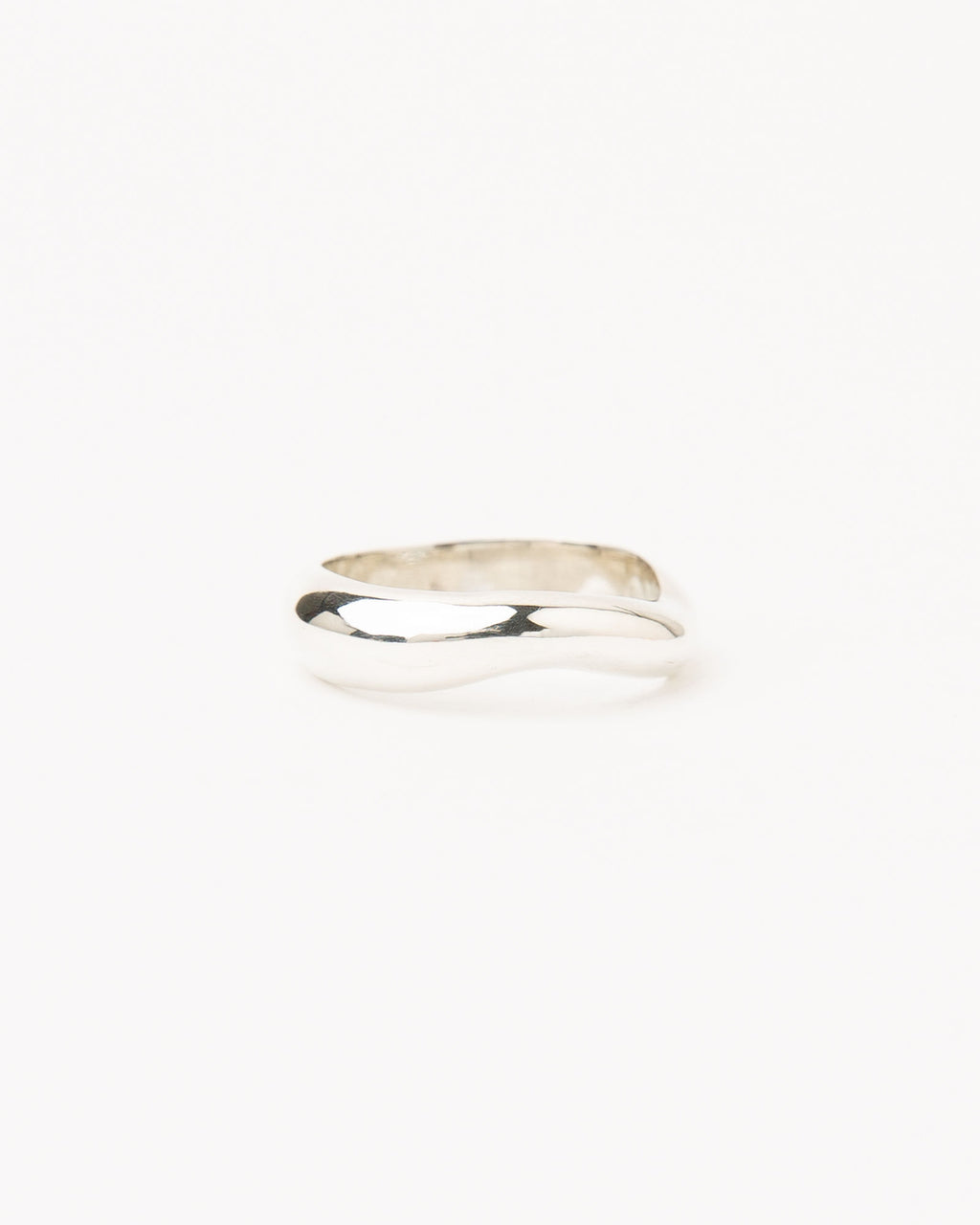 Onda S Silver Ring