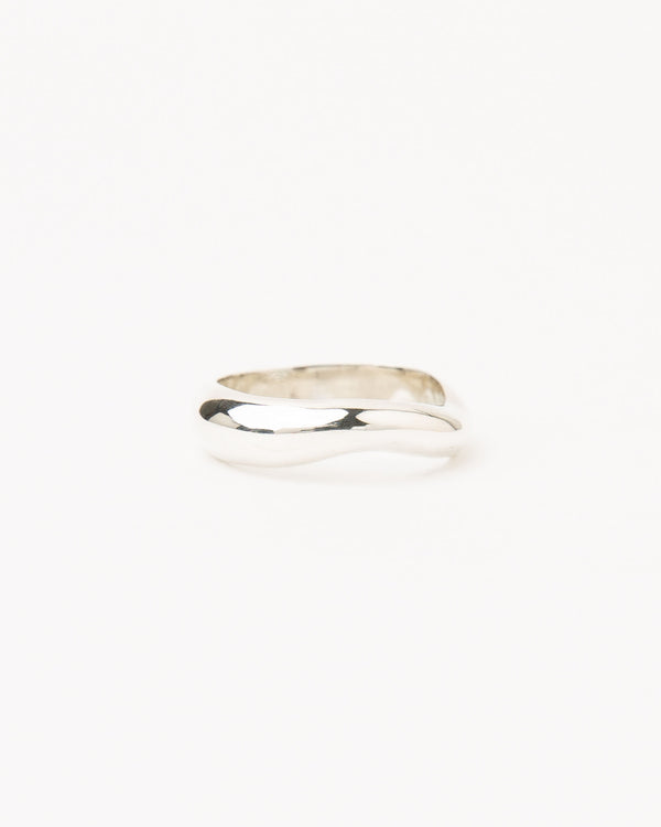 Onda S Silver Ring