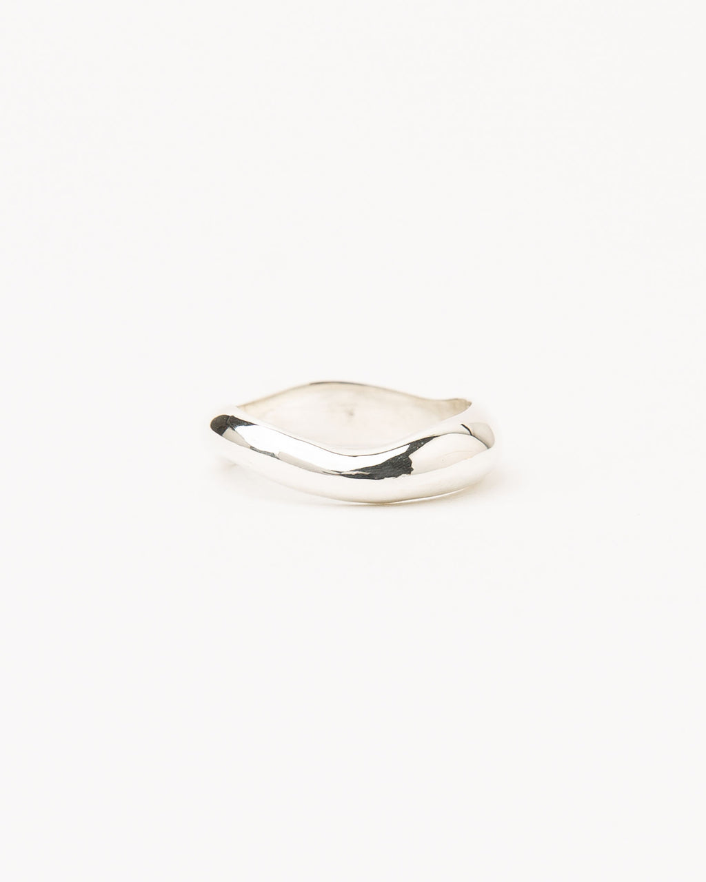 Onda S Silver Ring