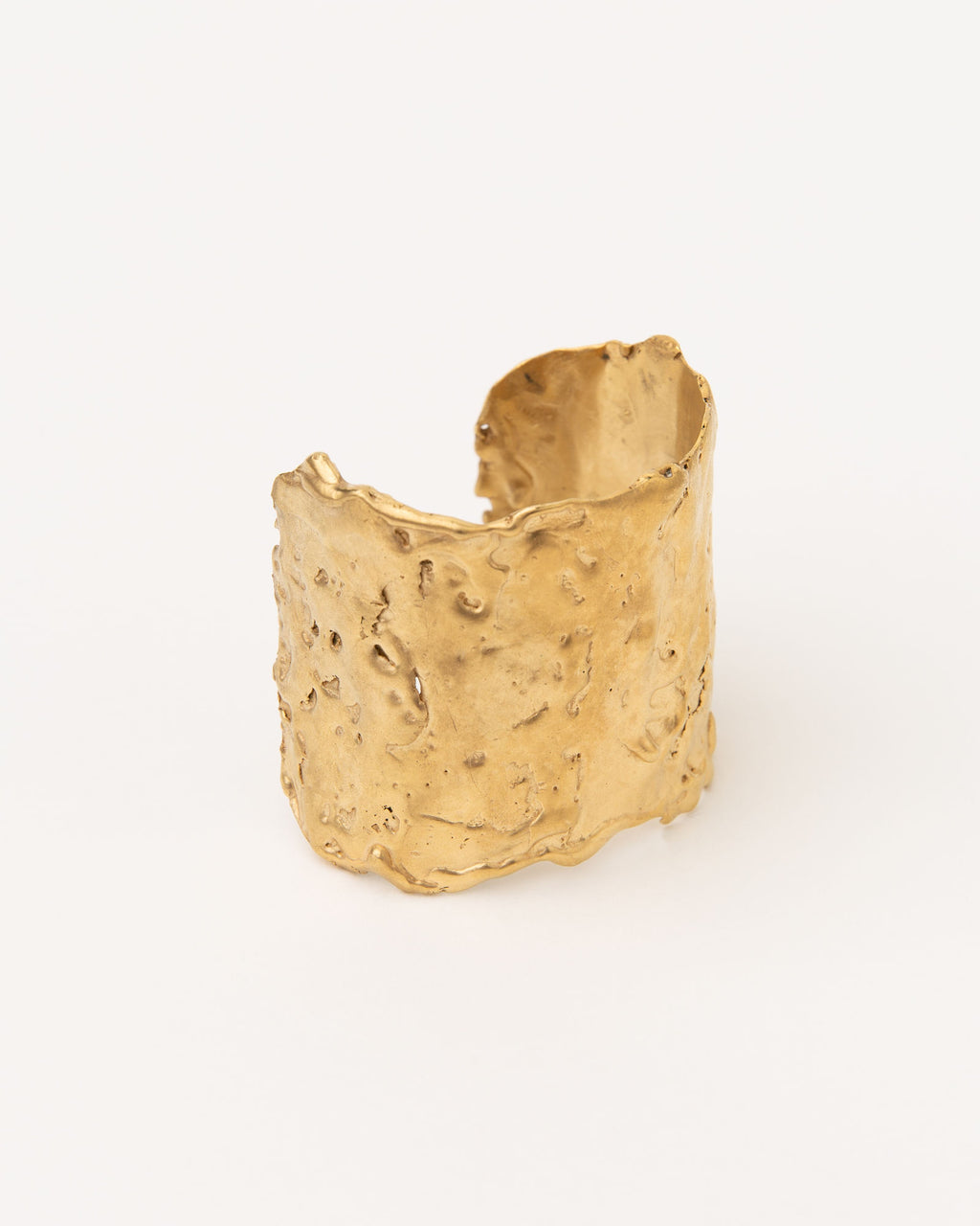 Sal Cuff Gold Plated Bangle
