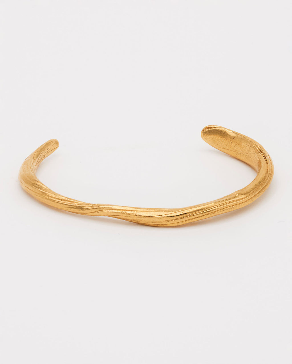 Cumaru Cuff Gold Plated Bangle