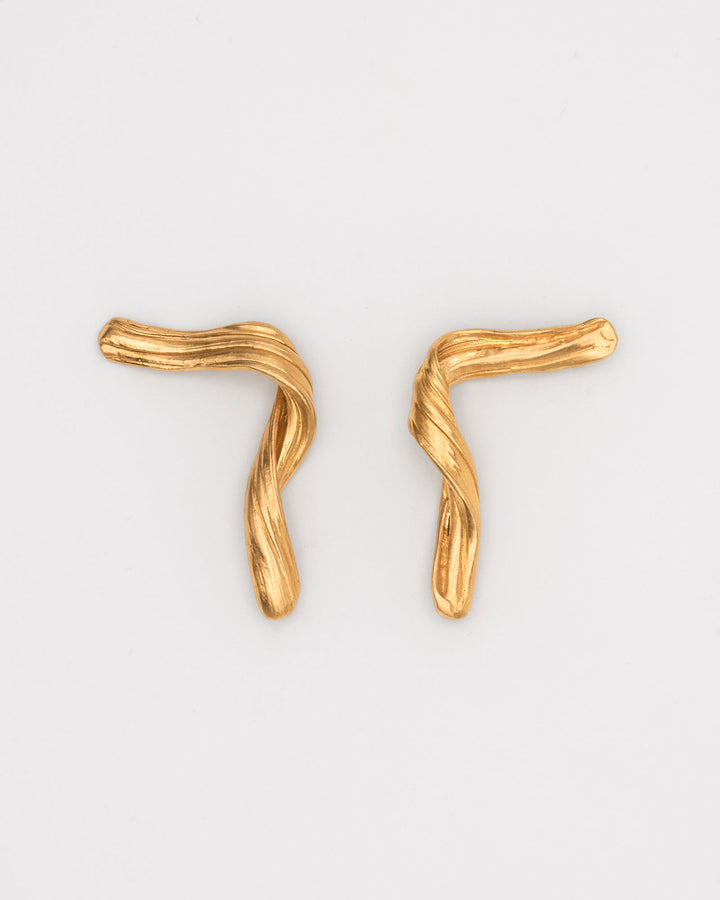 Cumaru  Gold Plated Earrings