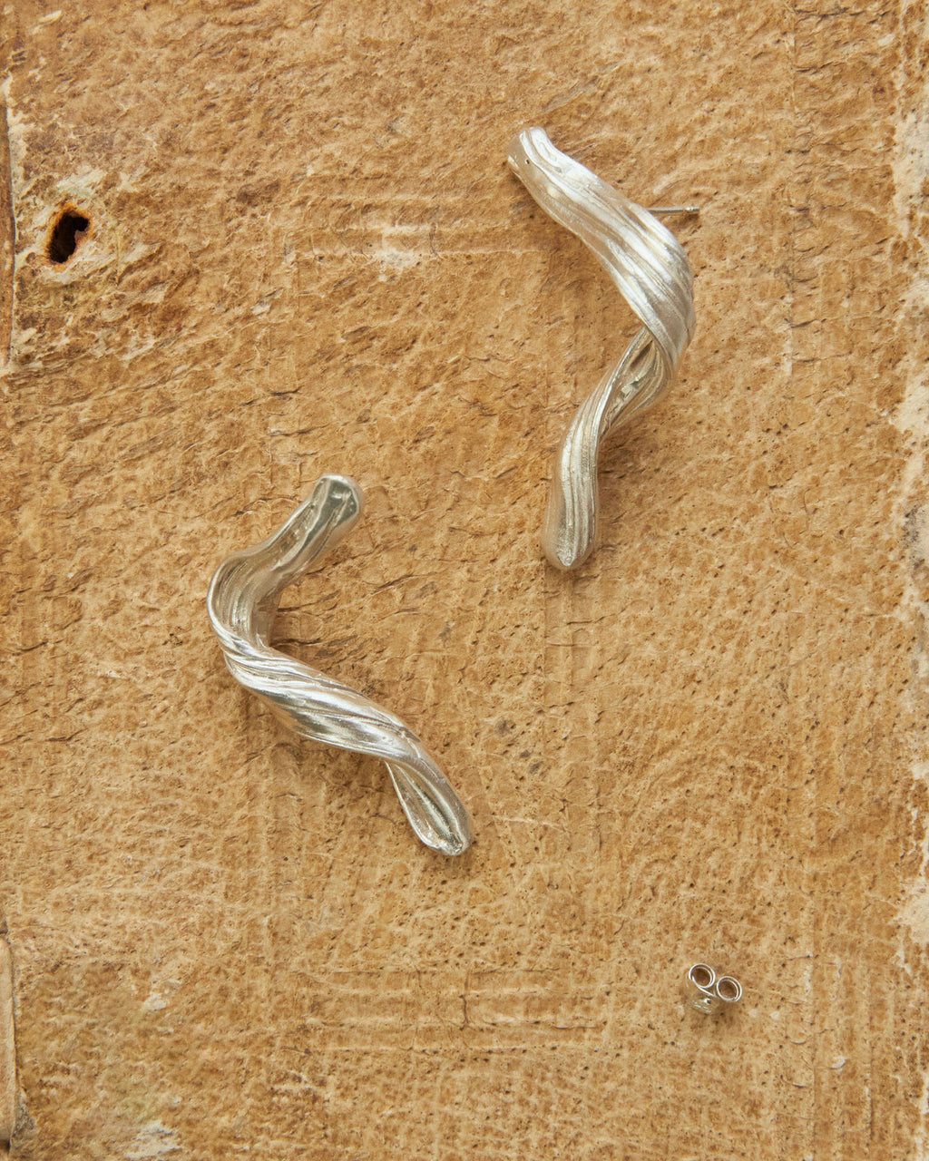 Cumaru Sølv Øreringe