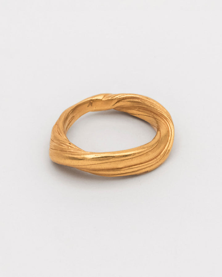 Cumaru Gold Plated Ring