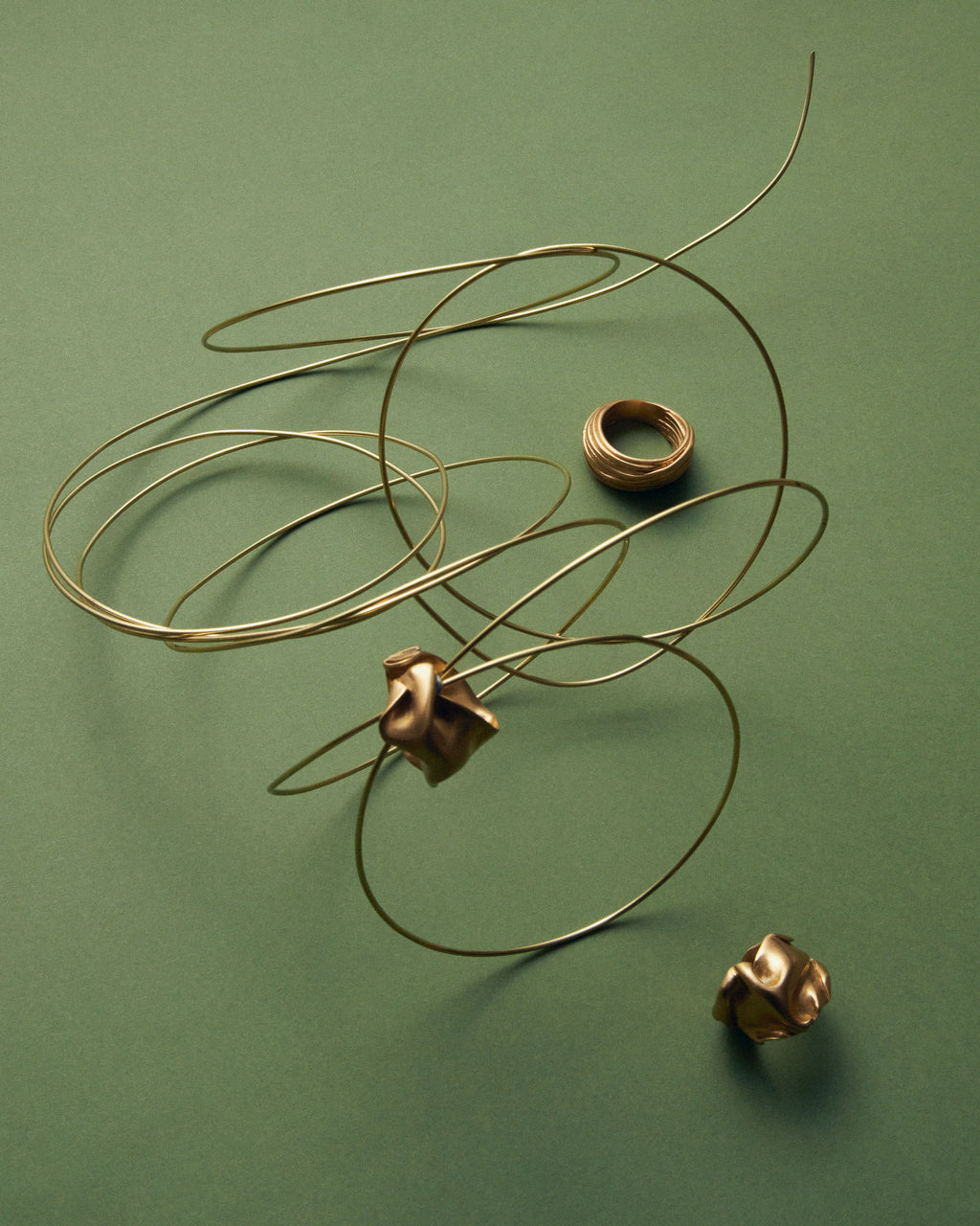 Cumaru Gold Plated Ring