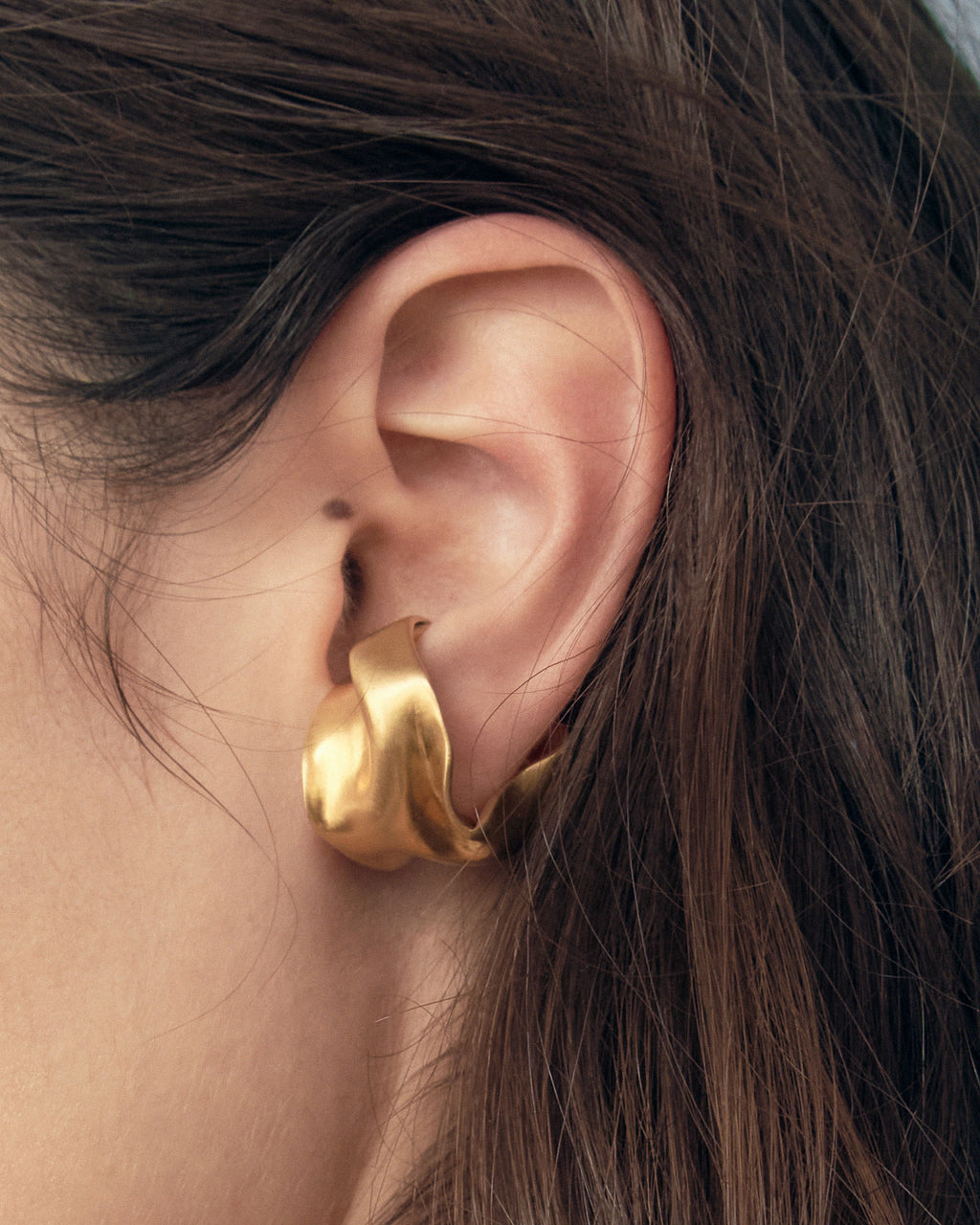 Figo Gold Plated Ear Cuff