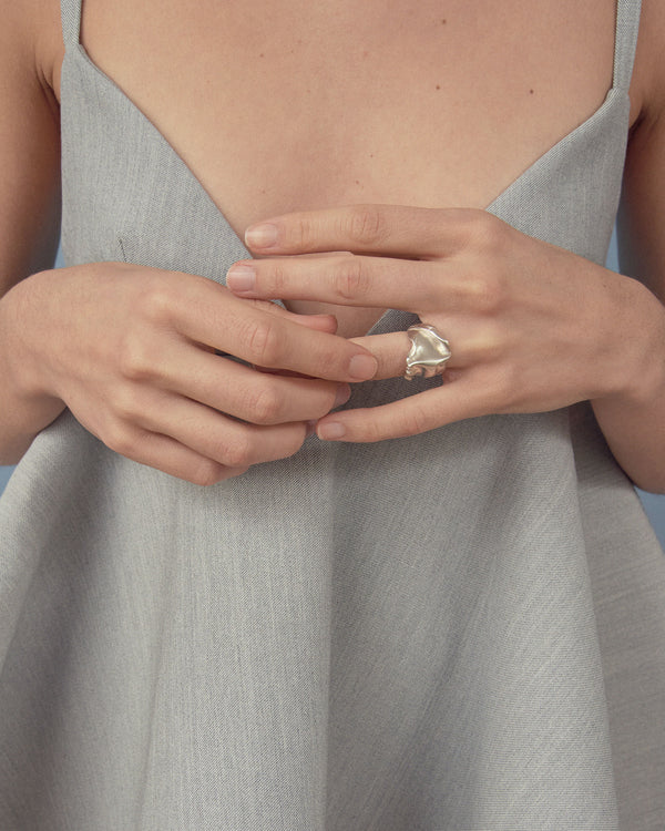 Figo L Silver Ring