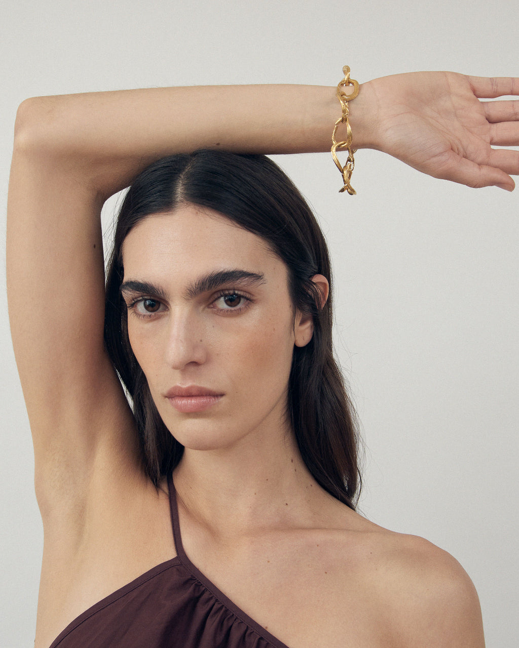 IPE Gold -Plattal -Armband