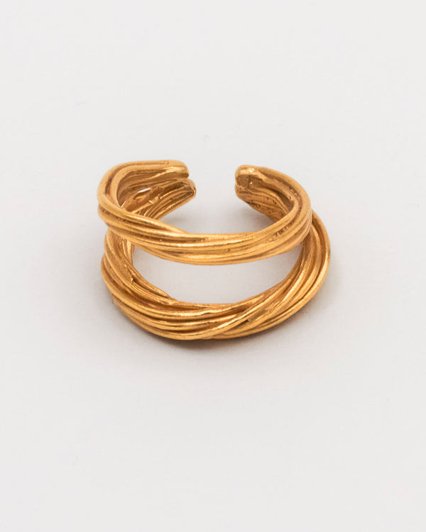 Liana Gold Plated Ear Cuff
