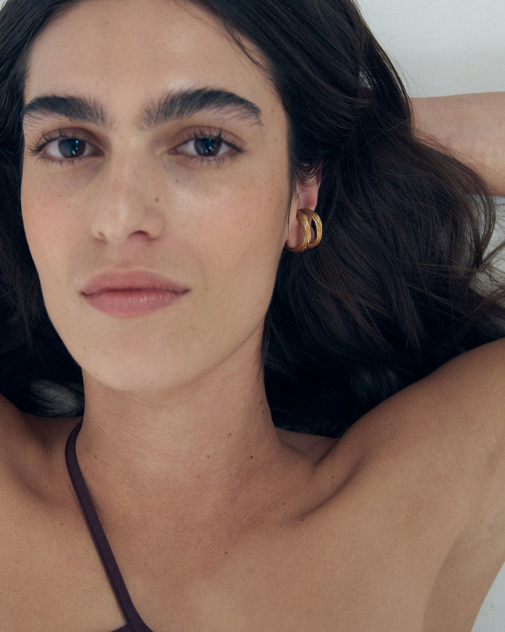 Liana Gold Plated Ear Cuff