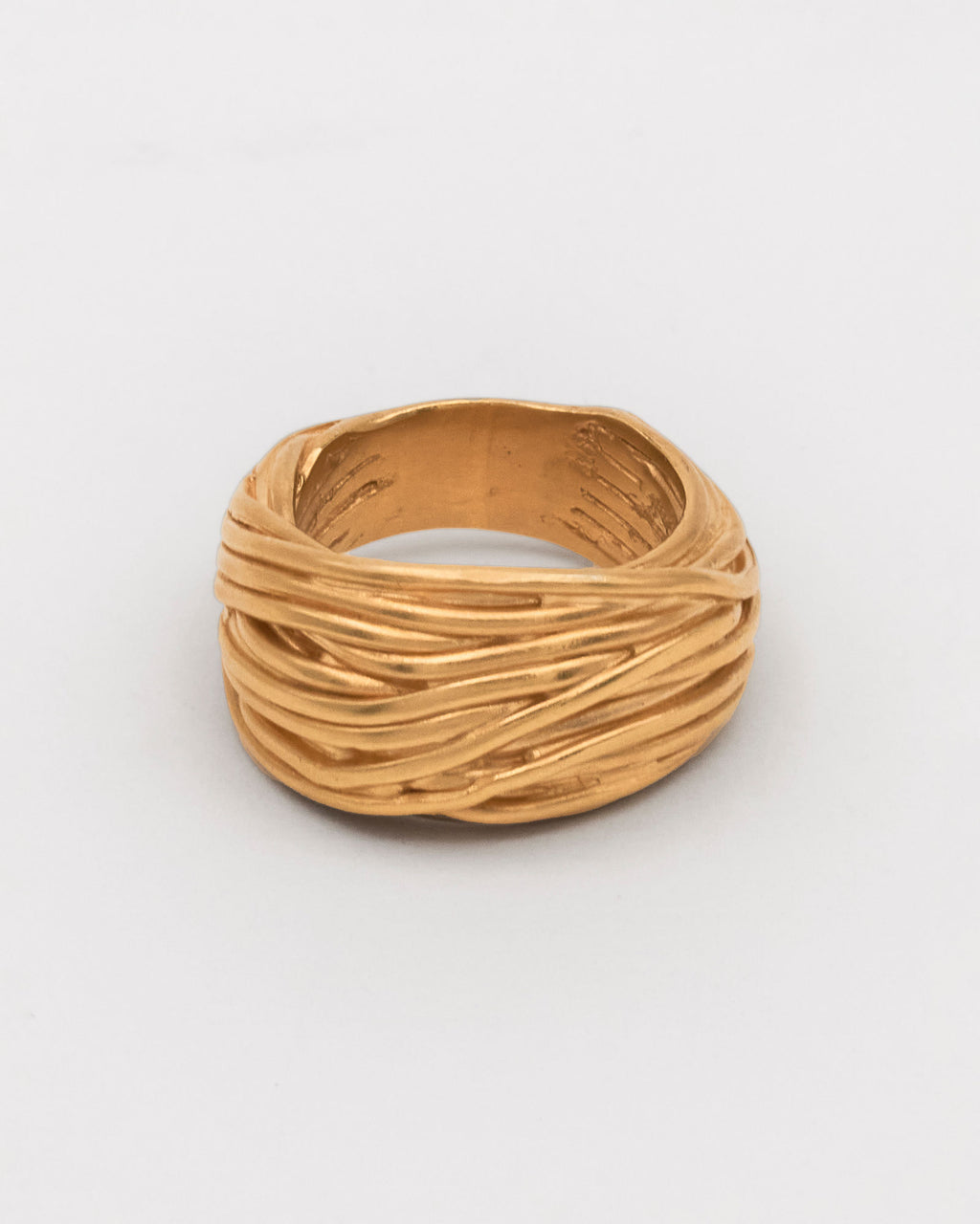 Liana L Gold Plated Ring