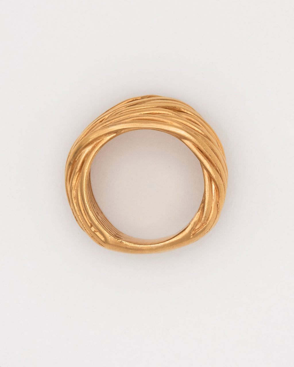 Liana L Gold Plated Ring