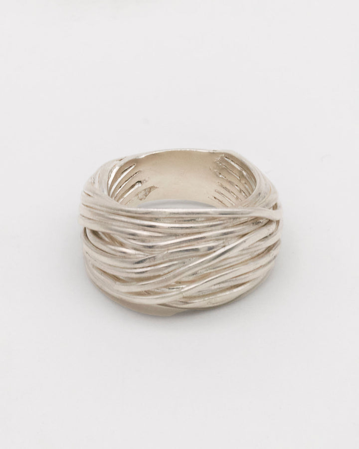 Liana L Silver Ring