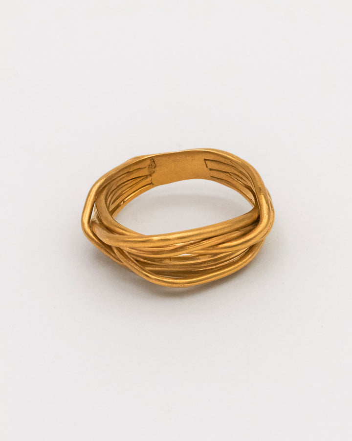 Liana S Gold Plated Ring