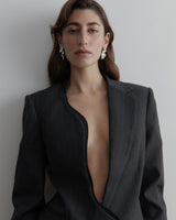 Ammassado Sølv Øreringe