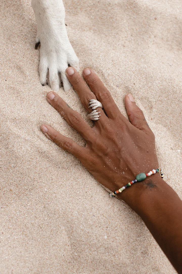 Paw Silver Ring