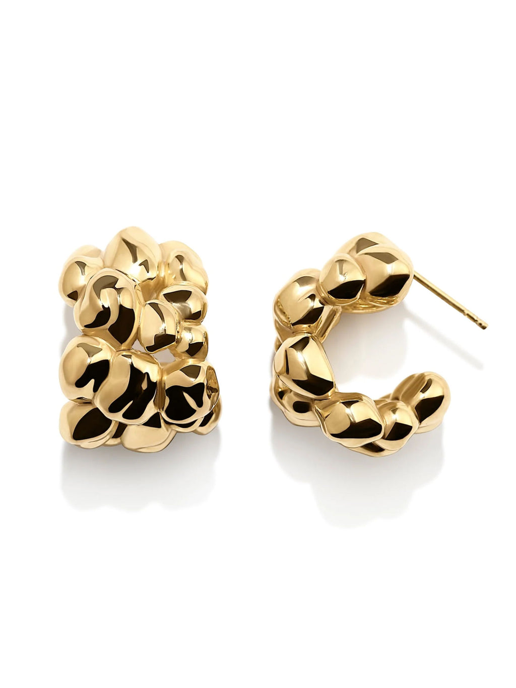 Bubble Vermeil Earrings