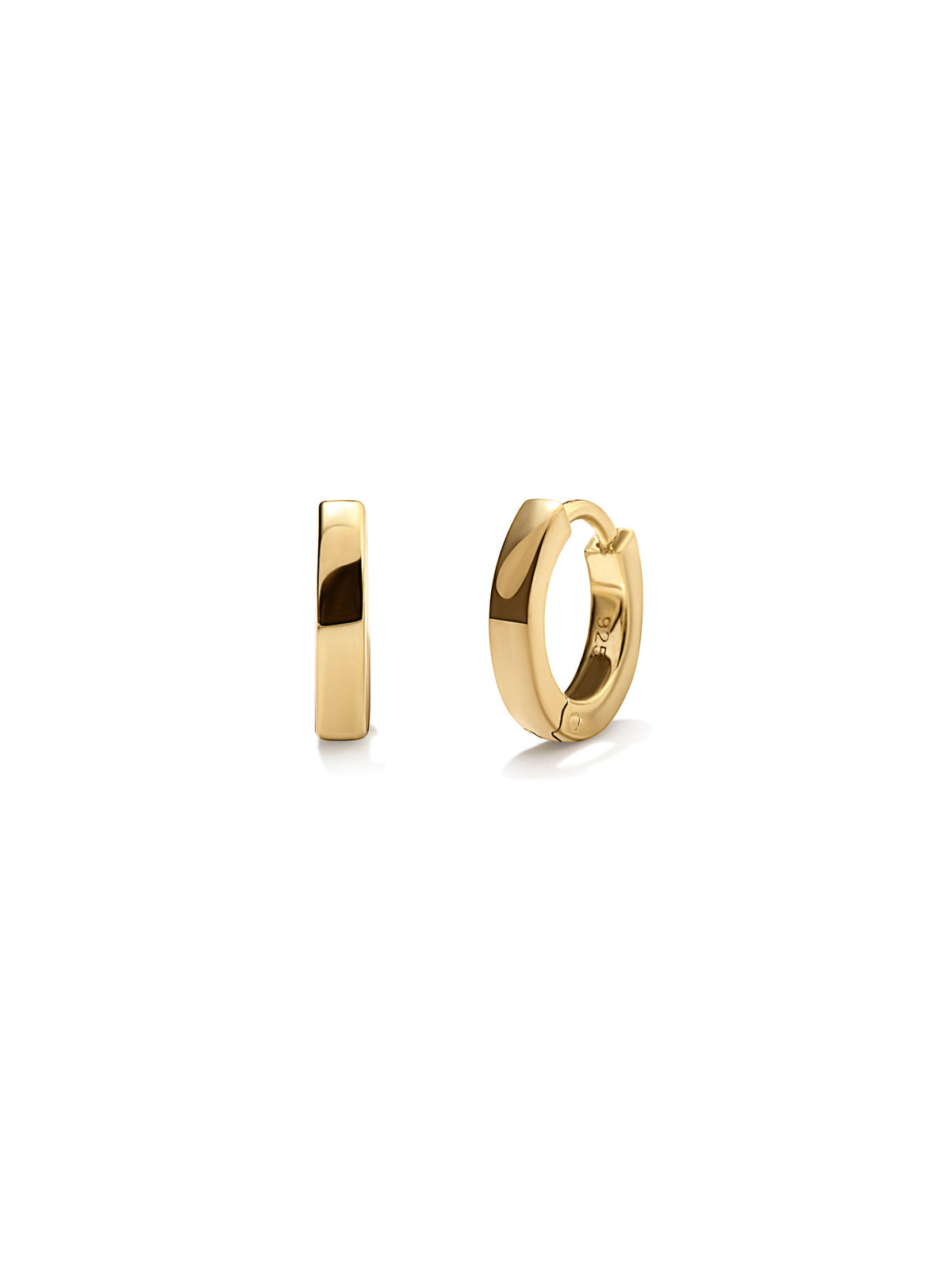 Petite Vermeil Huggies