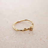 Seafire 18K & 22K Gold Ring w. Diamond
