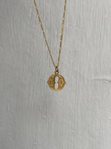Circus Letter O Gold Plated Necklace