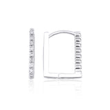 Claire 18K Whitegold Earrings w. Diamonds