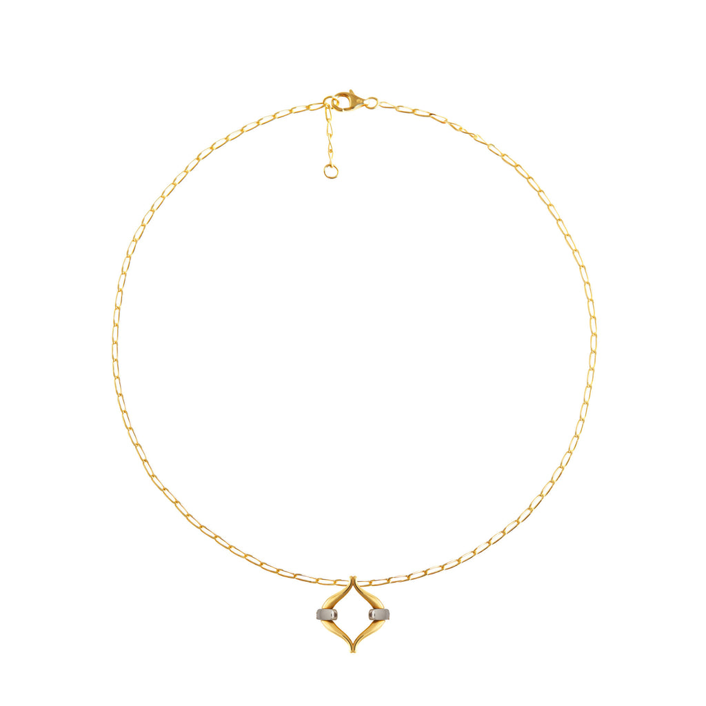 Eboris Link 18K Gold Necklace