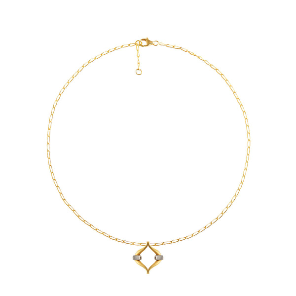 Eboris Link 18K Gold Necklace