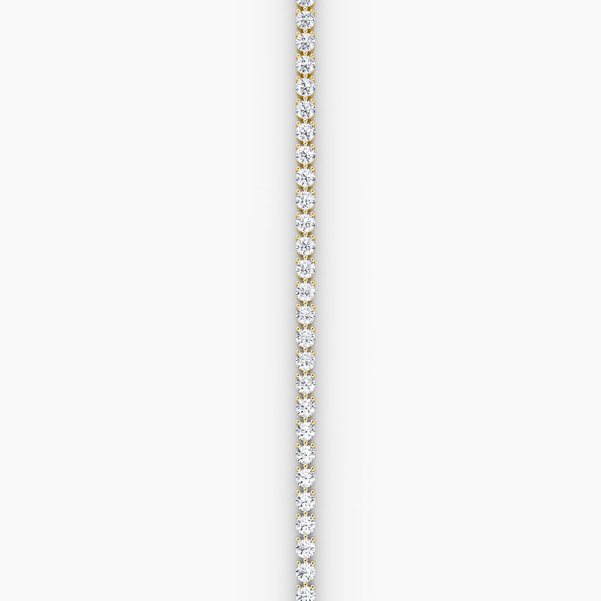 Medium Tennis 14K Gold Tennis Bracelet w. Lab-Grown Diamond