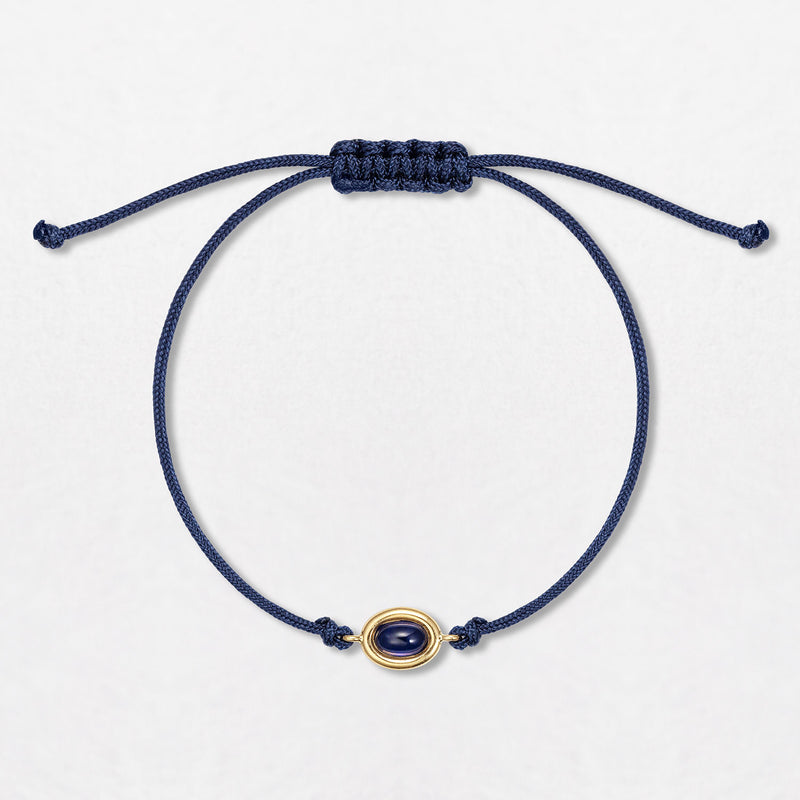 Amethyst Pebble 18K Gold Bracelet