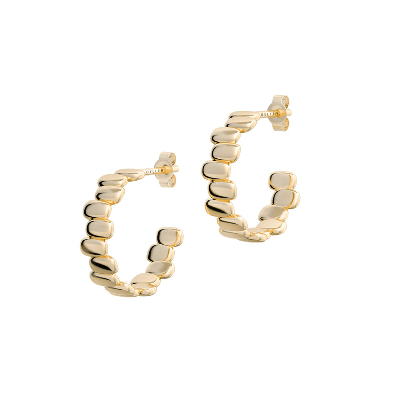 Cube N°12 18k Guld Øreringe