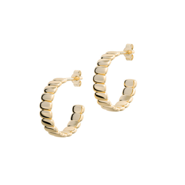 Cube N°13 18k Guld Øreringe