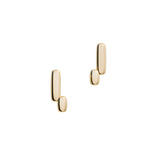 Cube N°4 18k Guld Øreringe