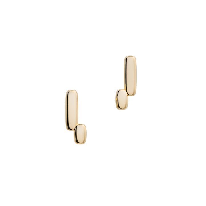 Cube N°4 18K Gold Earrings