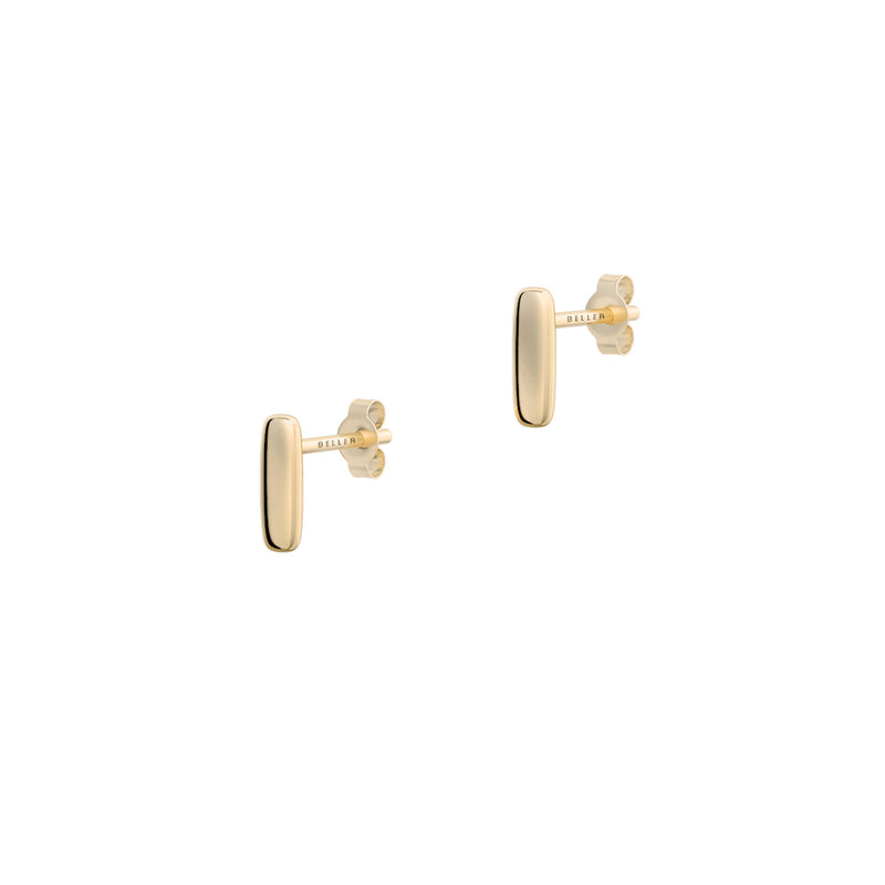 Cube N°6 18k Guld Øreringe