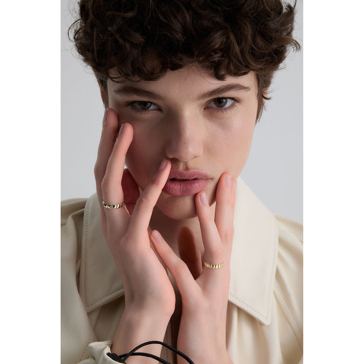 Cube N°10 18K Gold Ring