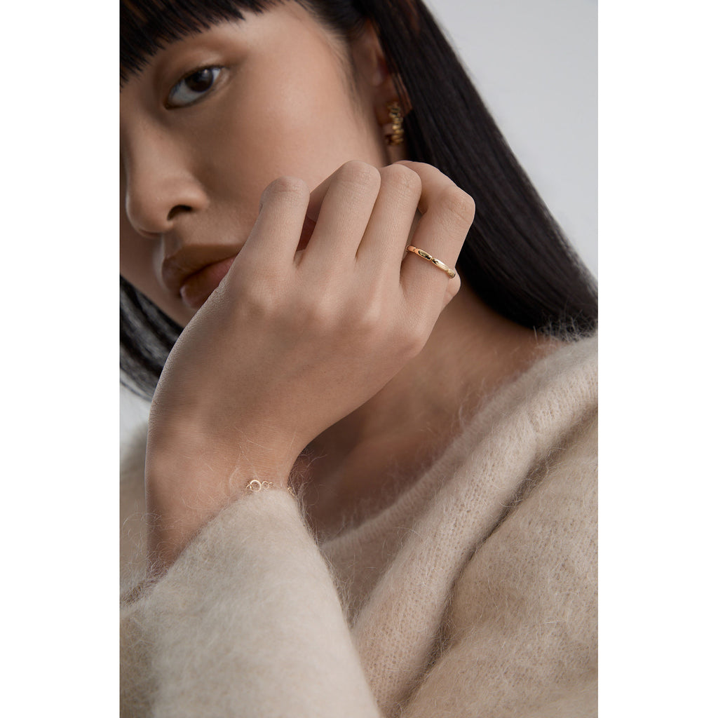 Cube N°3 18K Gold Ring