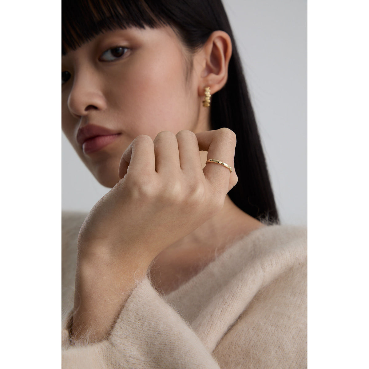 Cube N°3 18K Guld Ring