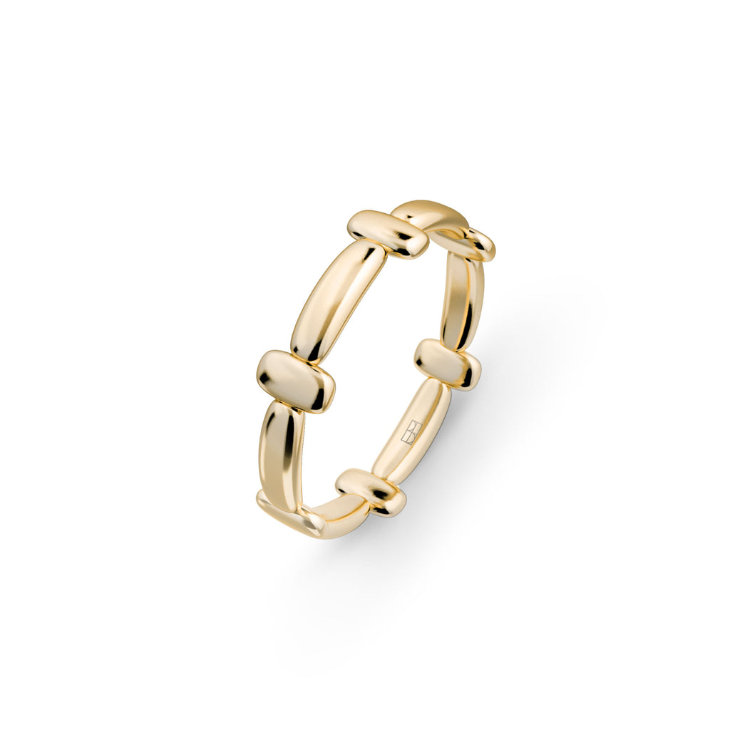 Cube N°6 18K Gold Ring