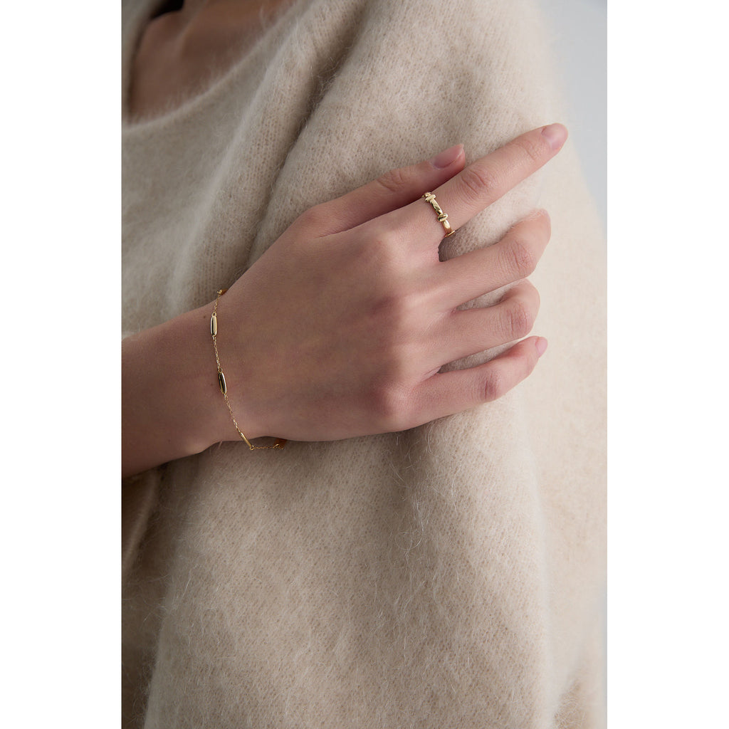 Cube N°6 18K Gold Ring